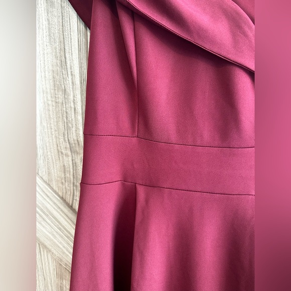 Off the shoulder high low cocktail dress - Picture 6 of 9